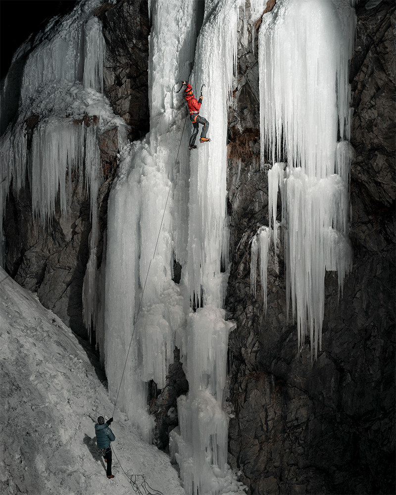 Ice Climbing St. Moritz