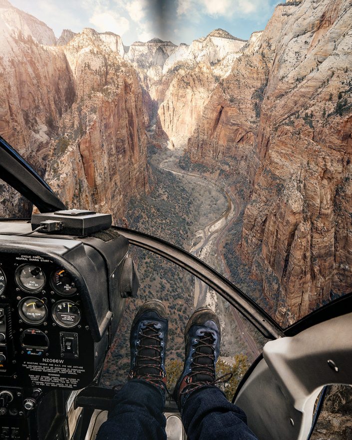 Helicopter Zion