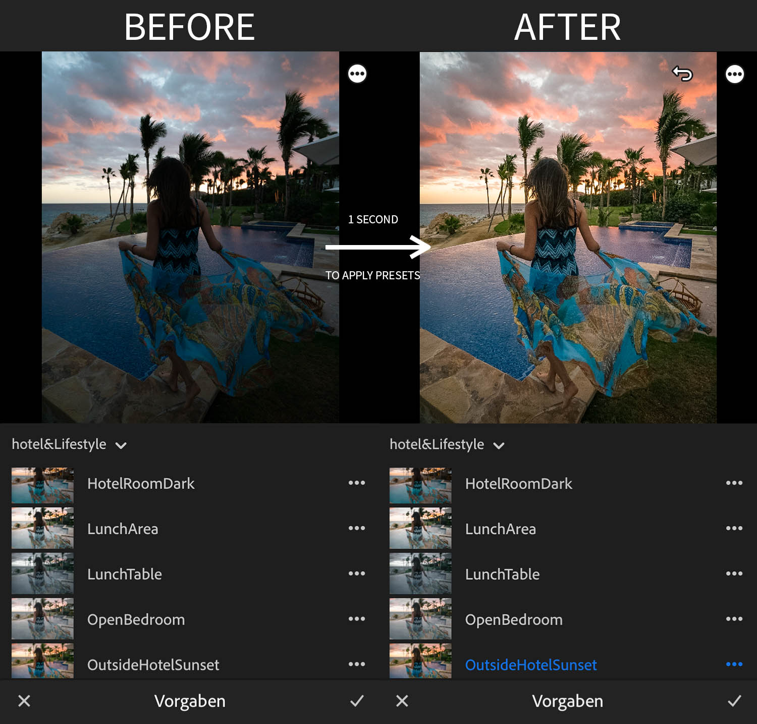 Using Presets On Lightroom Mobile Caribbeanmopla