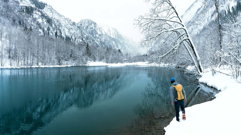 Klammsee-Zell-am-see-kaprun-winter-schnee-gefroren