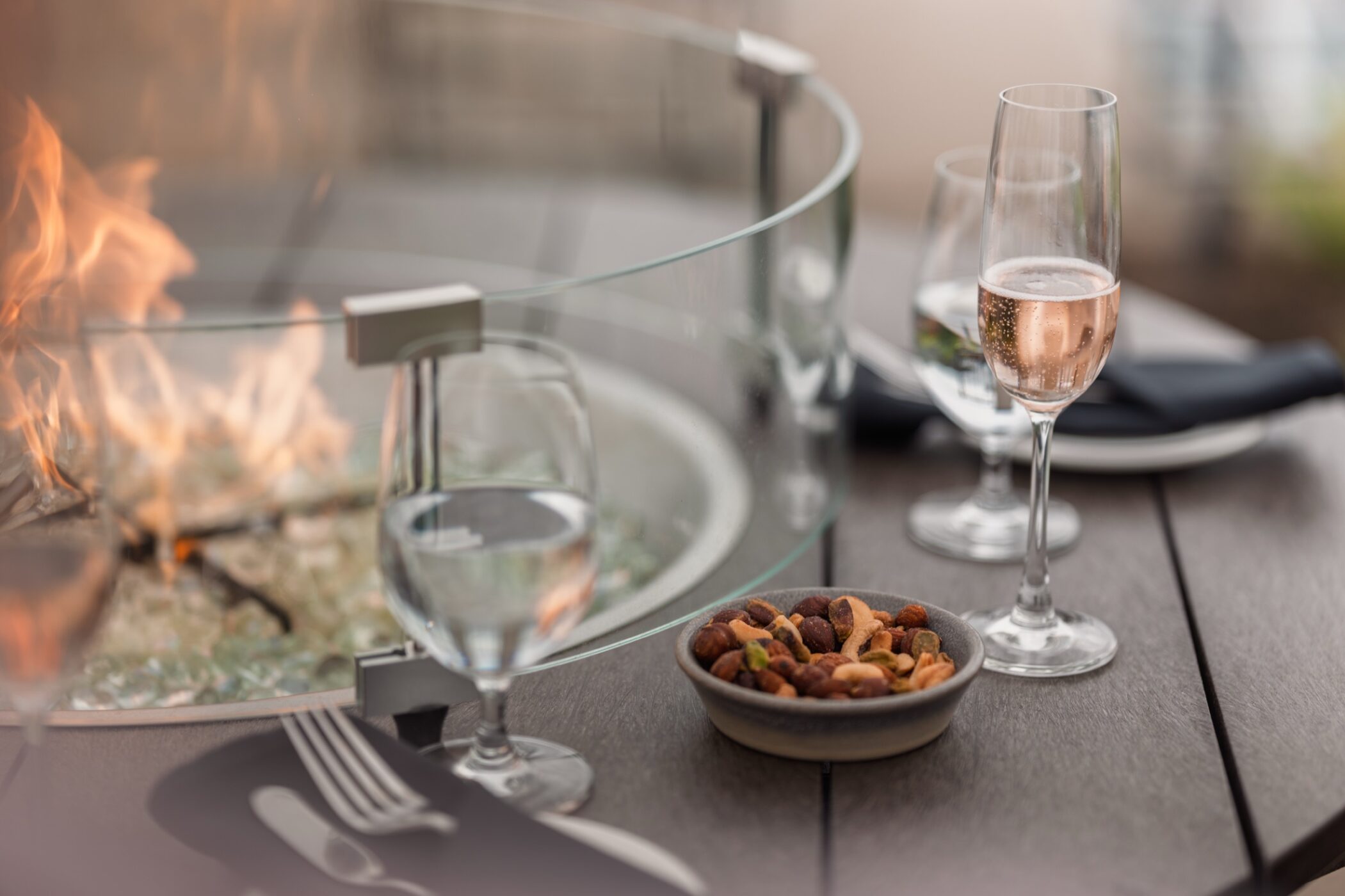 Coastal lifestyle scene at Oak Bay Beach Hotel in Victoria