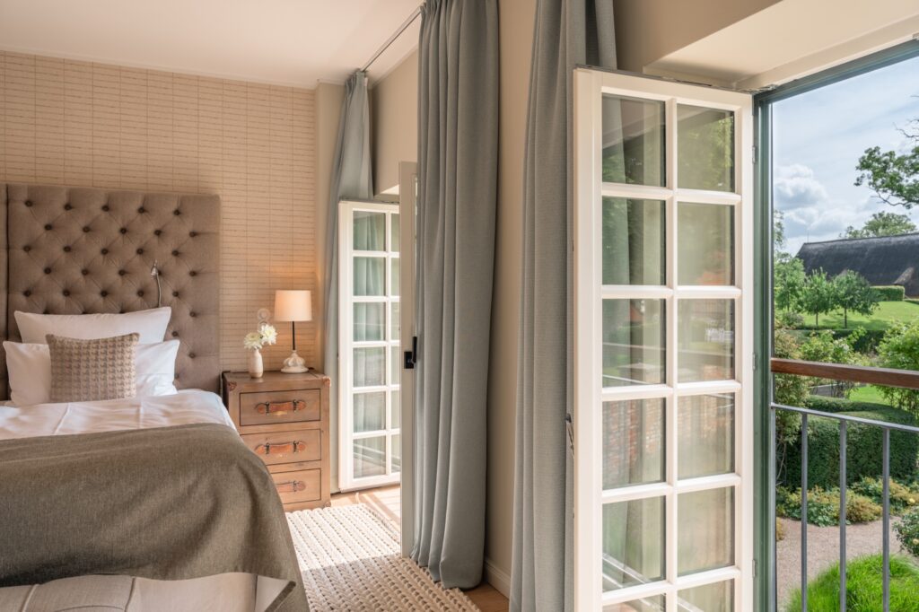 Historic Backhaus guest accommodation at WEISSENHAUS
